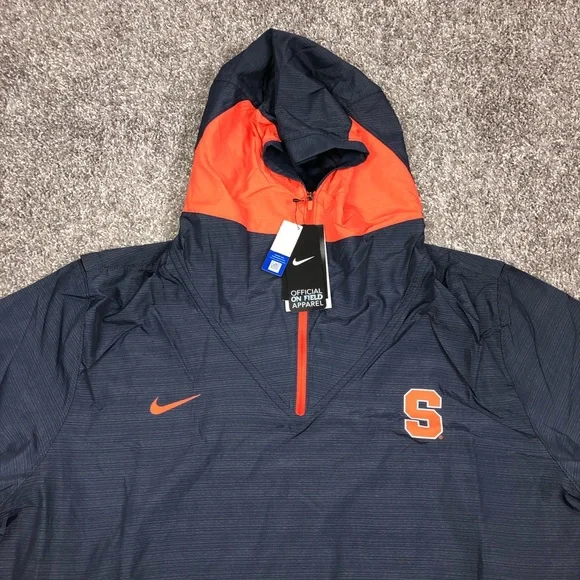 Nike On Field Repel Syracuse University Sideline Mens Hooded Jacket Sz L CQ5235 - Picture 3 of 11